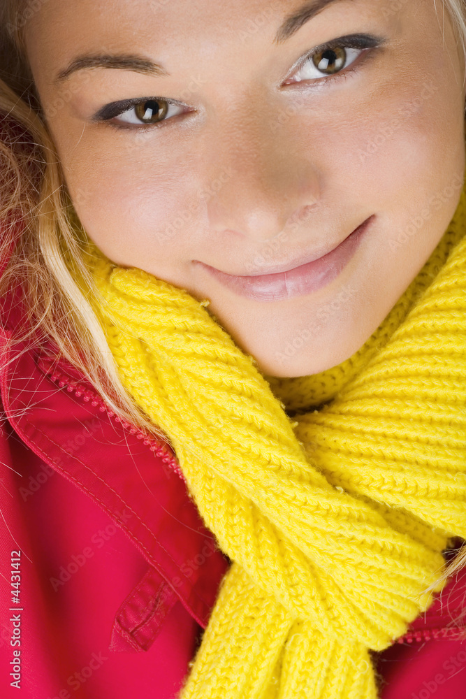 Smiling young lady