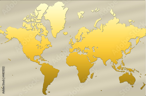 Fototapeta Naklejka Na Ścianę i Meble -  world map 17