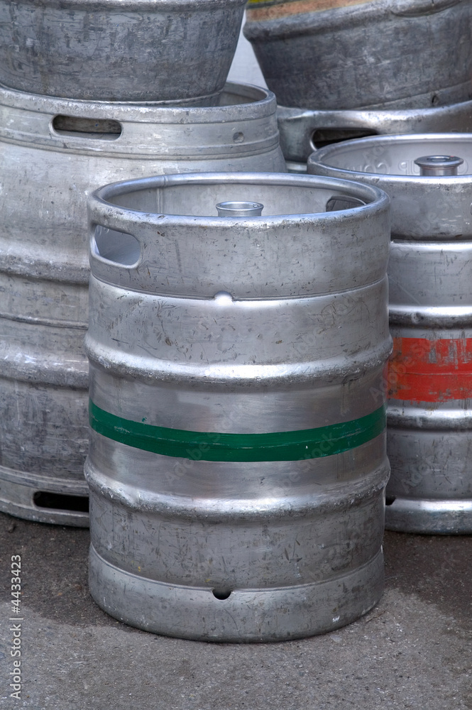 Beer barrels