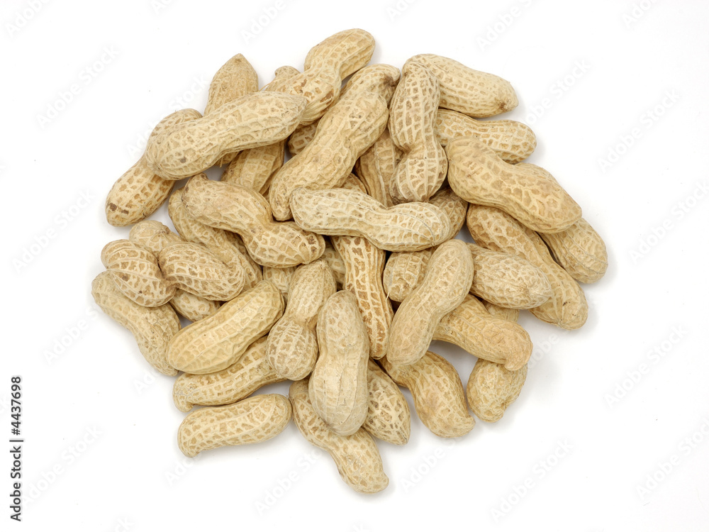 Pile of unshelled peanuts Pile of unshelled peanuts