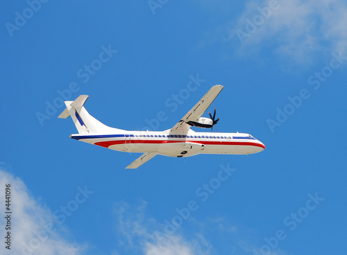 ATR-72 passenger turboprop airplane