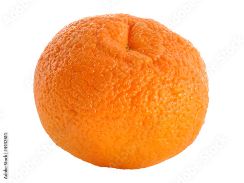 mandarin isolated with clipping path