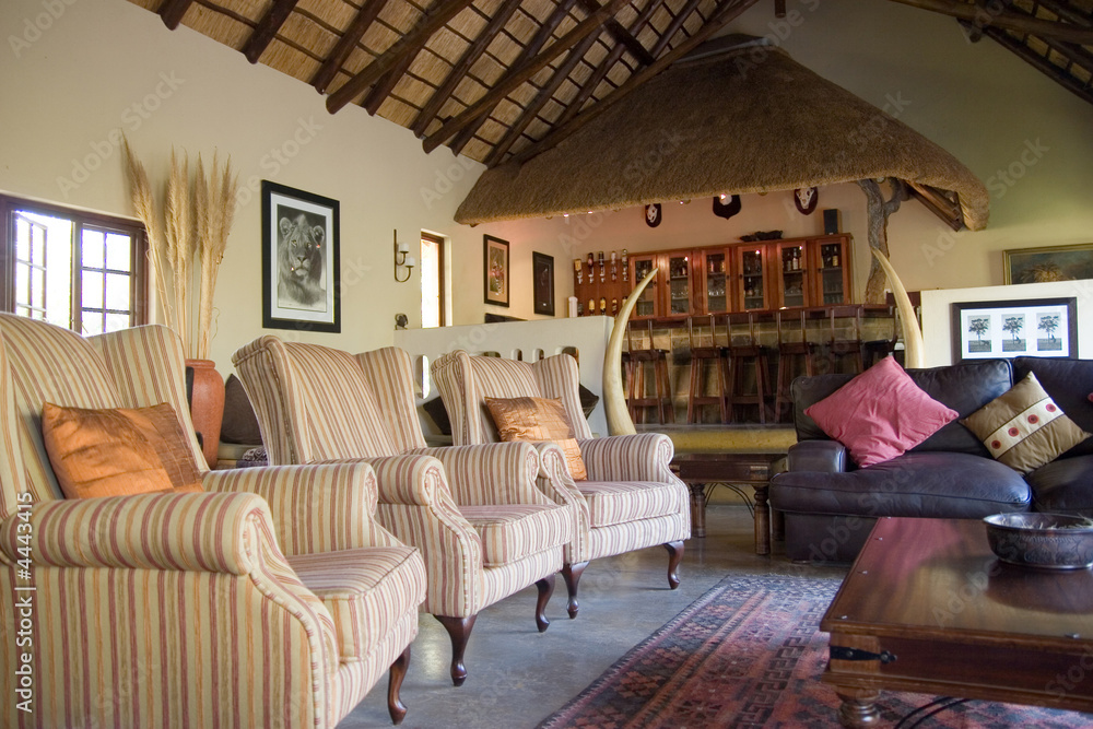 bar in a private lodge