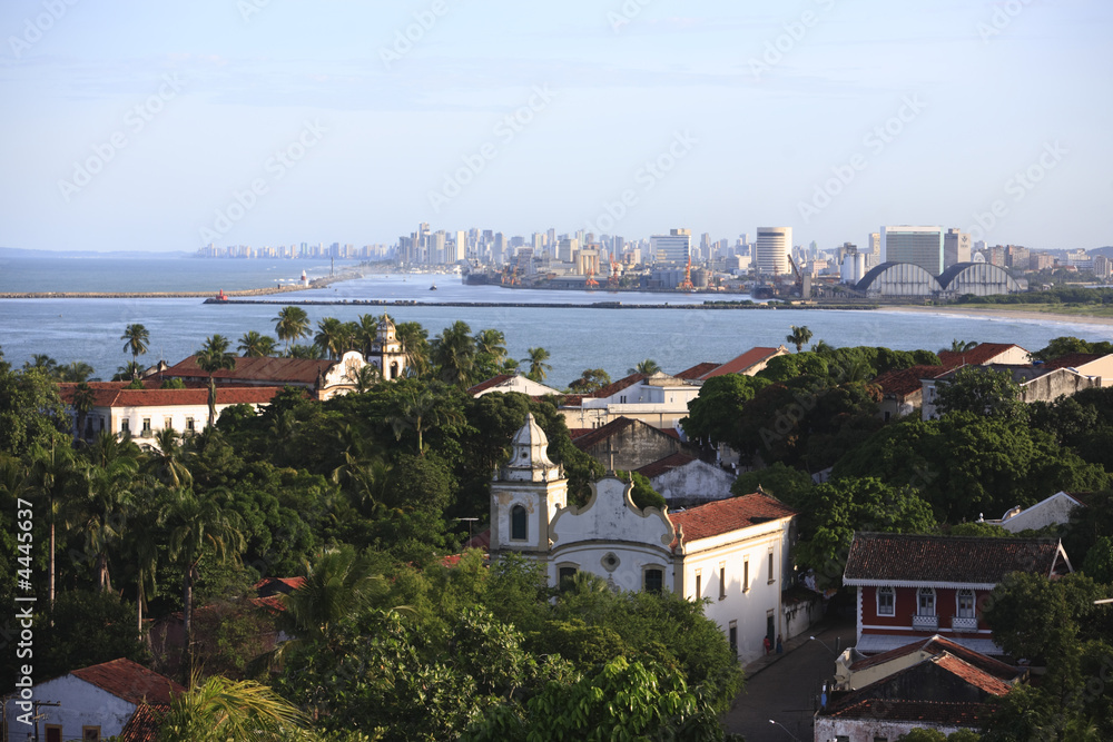 Obraz premium street view of olinda