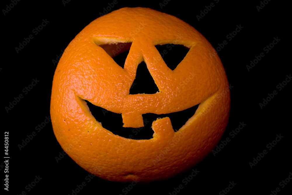 Halloween's orange.