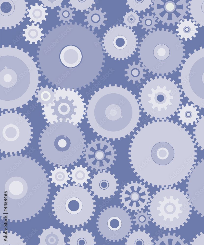 Gears tiled background
