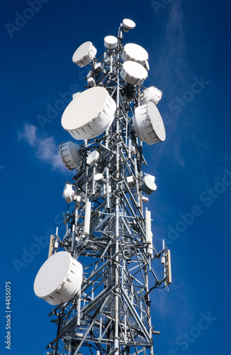 Microwave or communications antenna tower