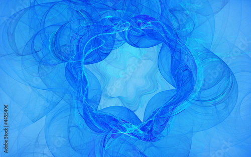 Abstract Blue Swirly background
