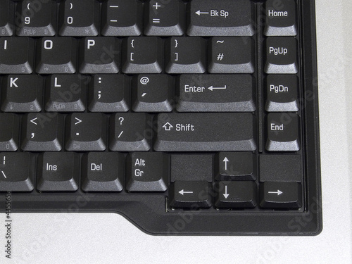 laptop keyboard detail photo