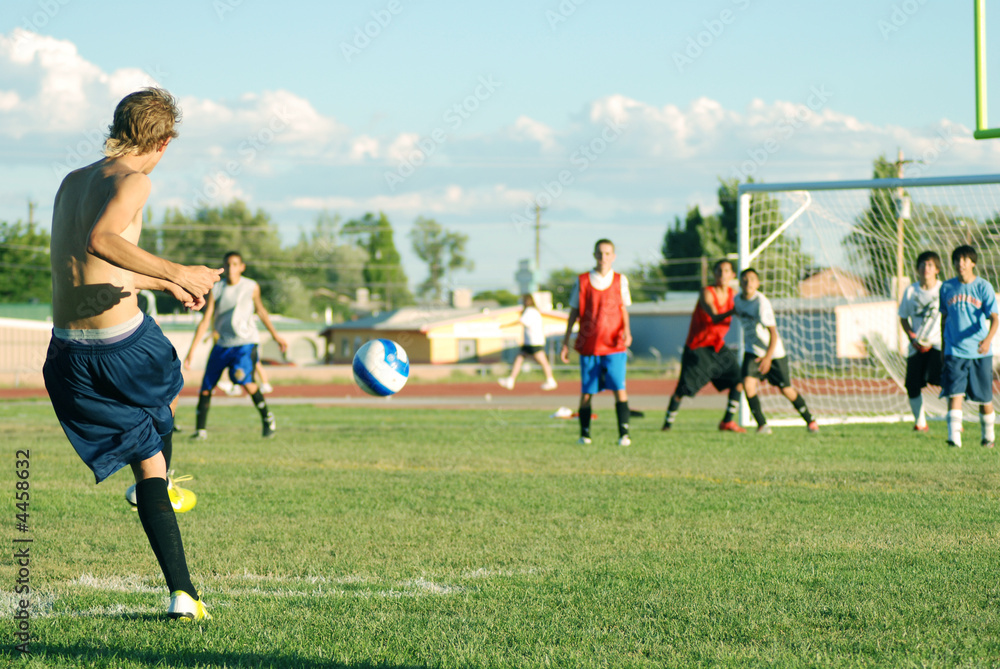 Obraz premium free kick iii