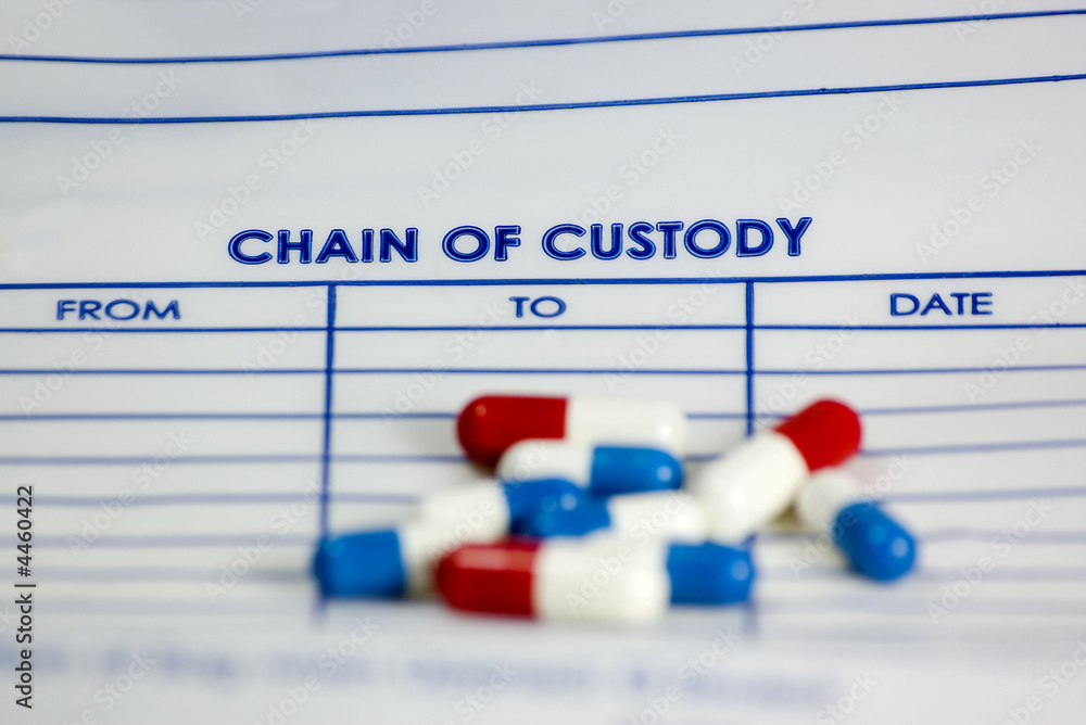 Obraz premium chain of custody