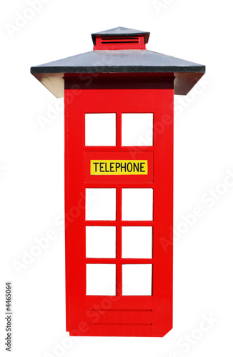 Fotografie Classic red telephone box