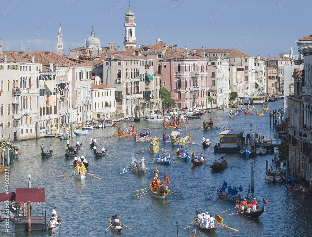 Naklejka premium Venice Historical Regatta