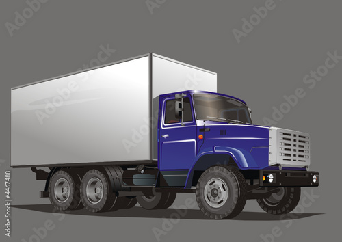Vector Delivery Heavy Truck