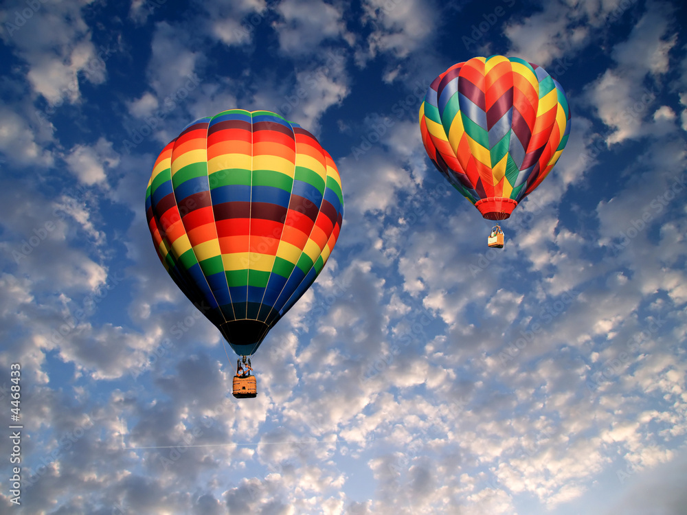 hot air balloons