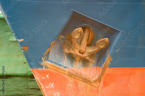 Rusty anchor