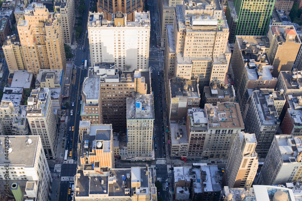 Fototapeta premium Manhattan buildings