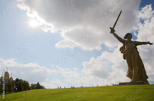 Memorial of victims of the second world war in Volgograd