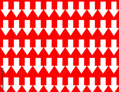 flechas en varias direcciones (homenaje a escher)