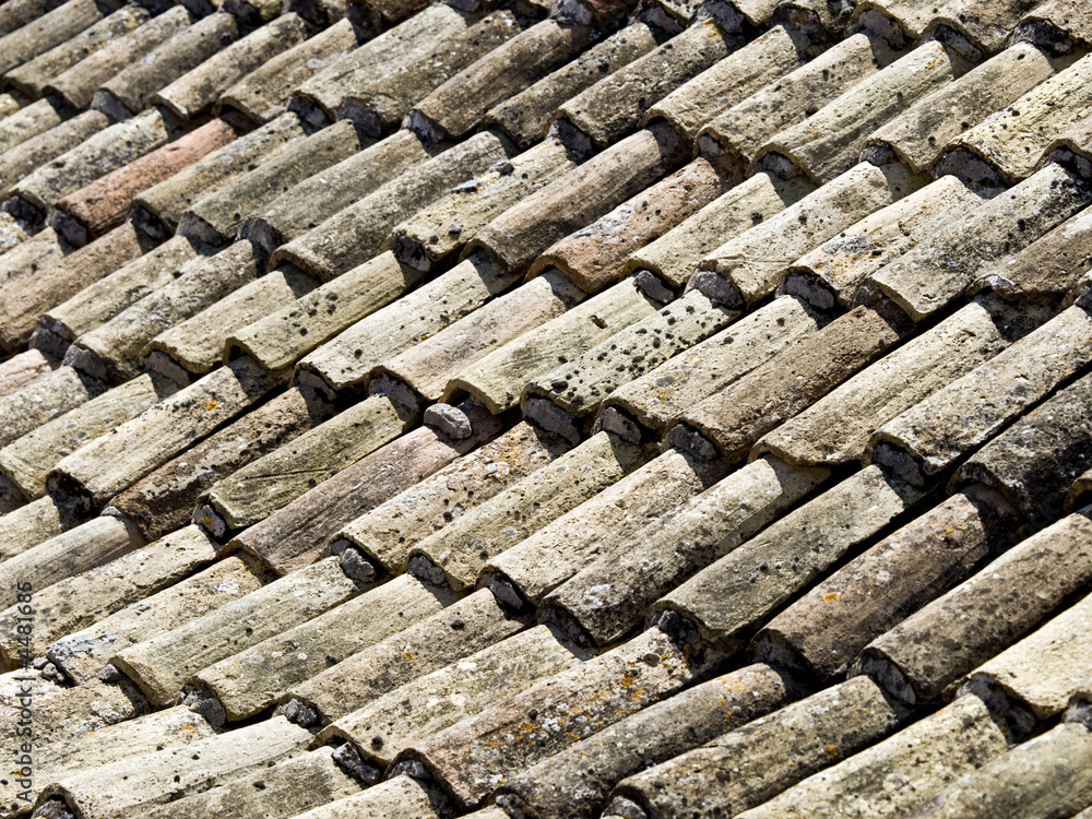 Old roof Old roof