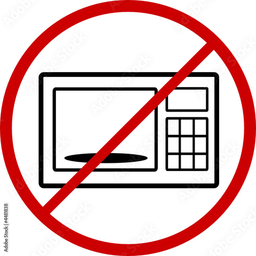 Do not microwave
