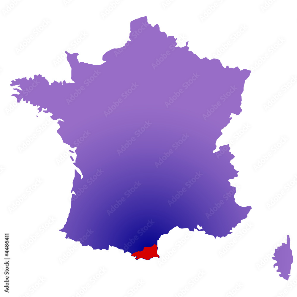 Pyrénées-orientales en France