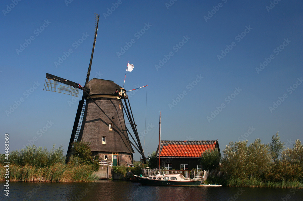 moulin à Kinderdijk