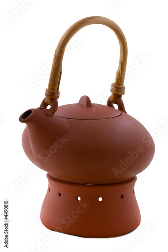 teapot isolated on white