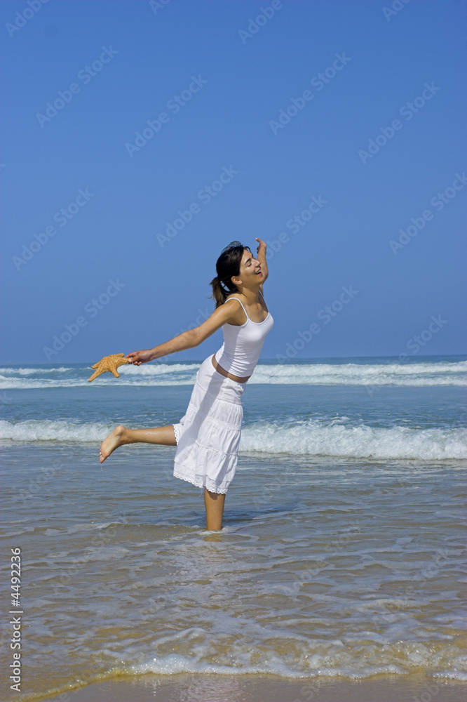 Starfish woman Starfish woman