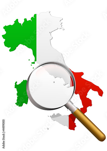 Analyse de l'Italie vert blanc rouge (général)