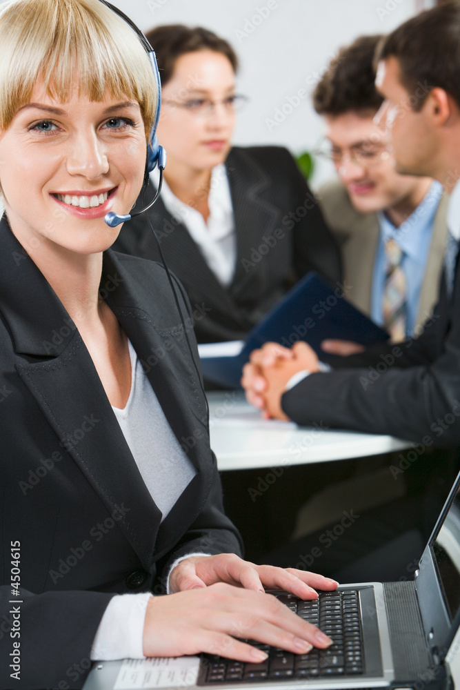 Successful business woman