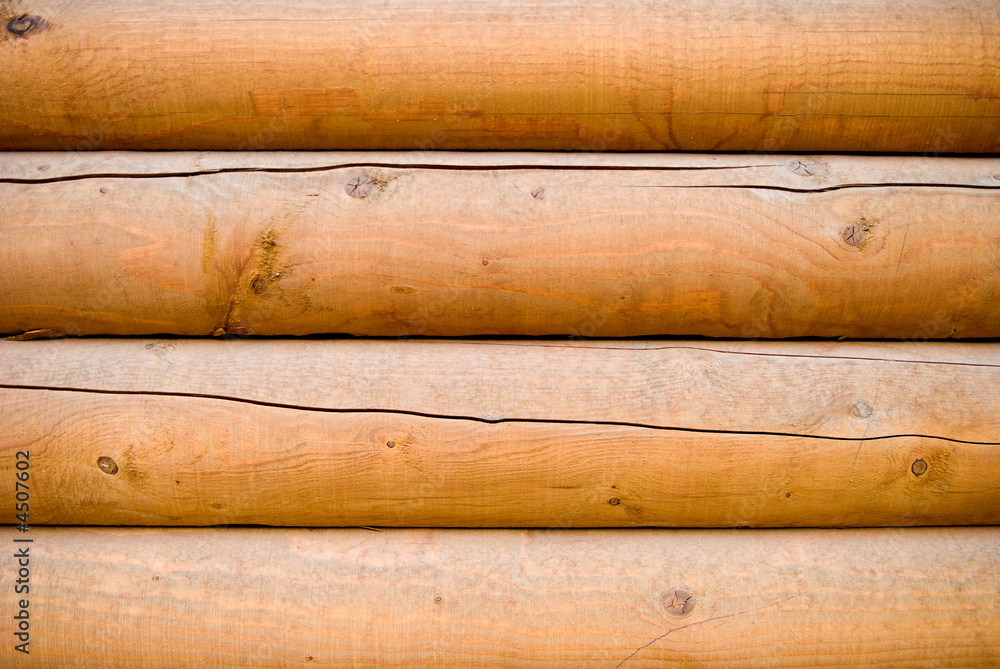 log wall log wall