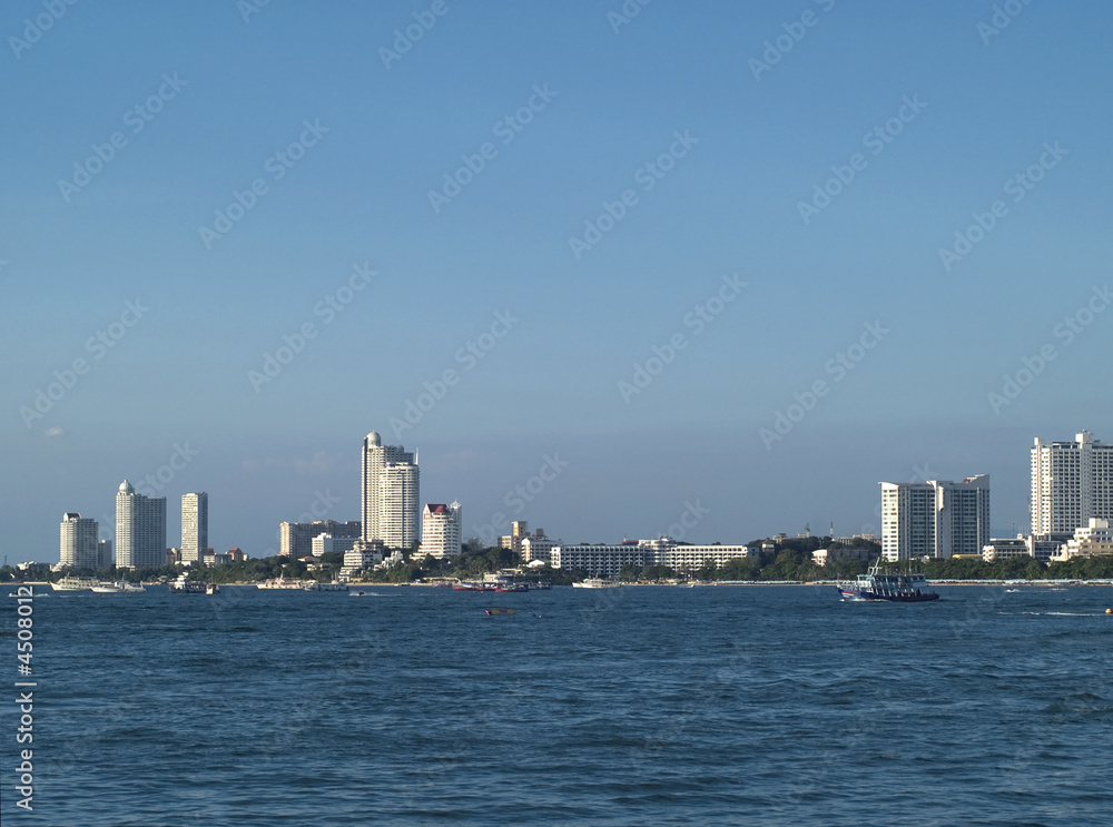 Seaside resort town Seaside resort town