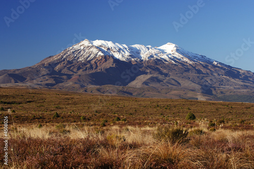 Mt Ruapehu Active Volcano