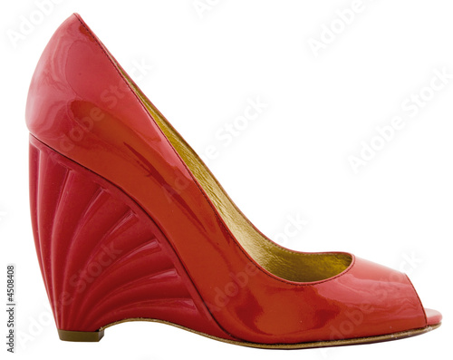 Woman's shoe red 1