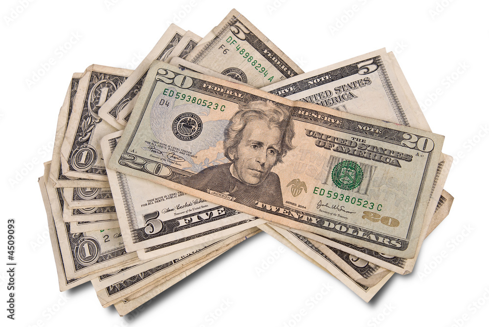 Pile of money