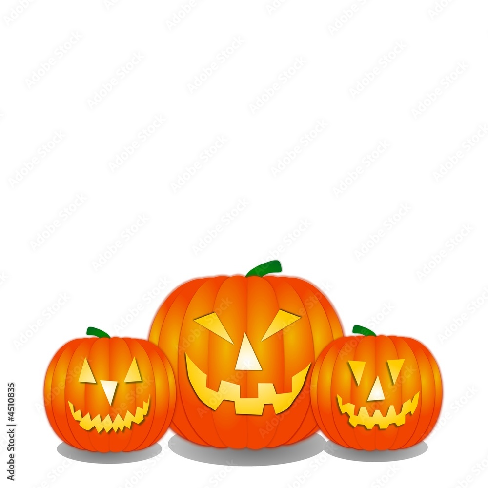 3 halloween kürbisse 3 halloween kürbisse