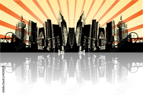 Vector city.