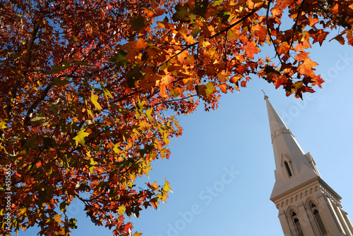 Autumn Church