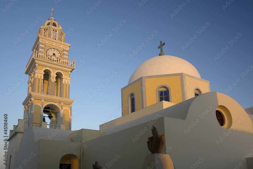 Dom in Fira, Santorin