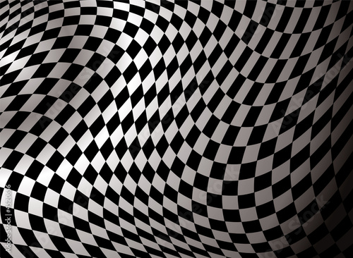 checkered abstract