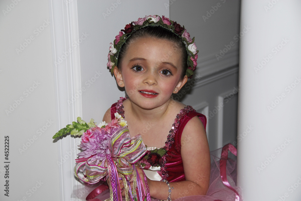 Ballerina with Flowers Ballerina with Flowers