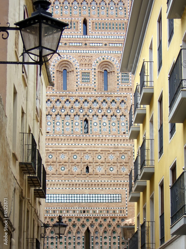 Torre de San Martin, Arte Mudejar S.XIV-TERUEL-Aragon-España photo