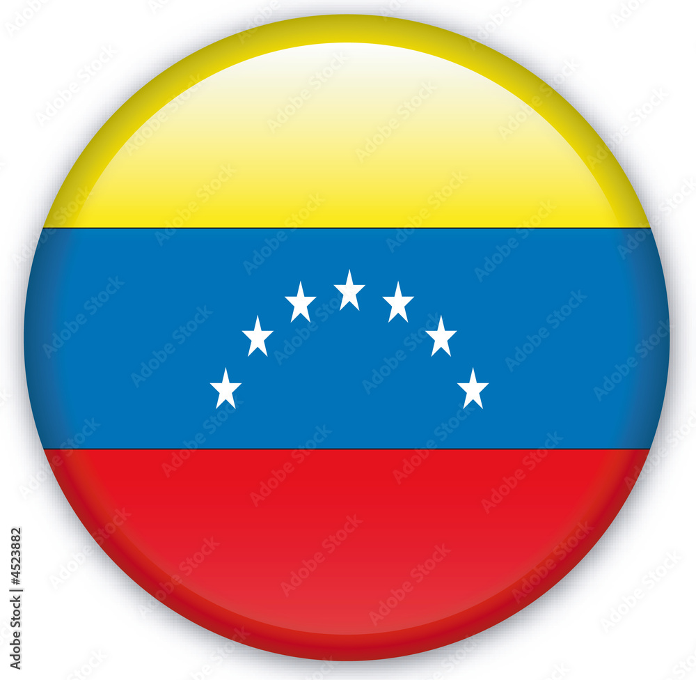 Obraz premium Button Venezuela