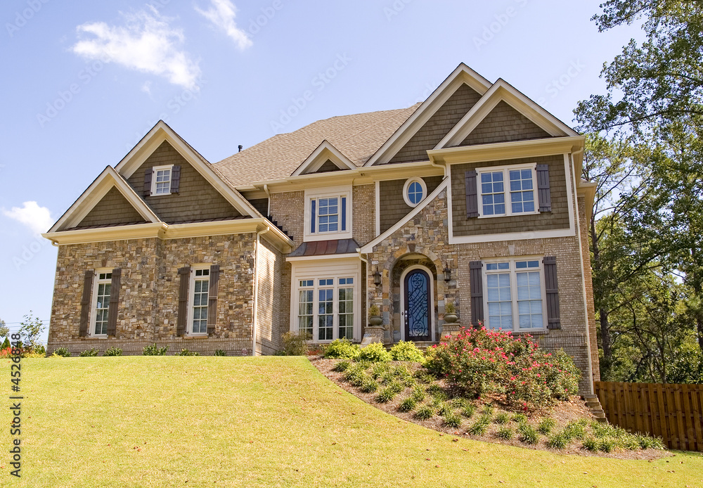 Nice House on Landscaped Hill