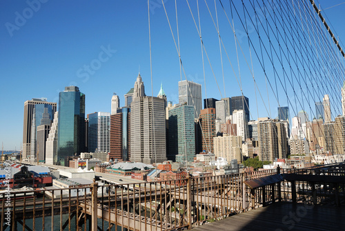 New York City from The Brooklyn Bridge