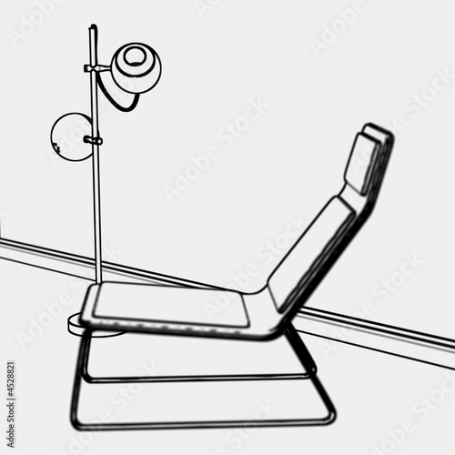 Low pad chair toon version