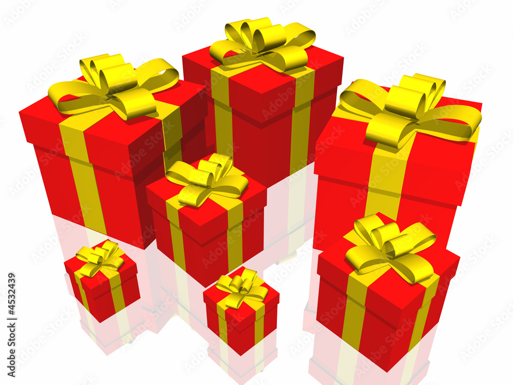 Fototapeta premium gifts box