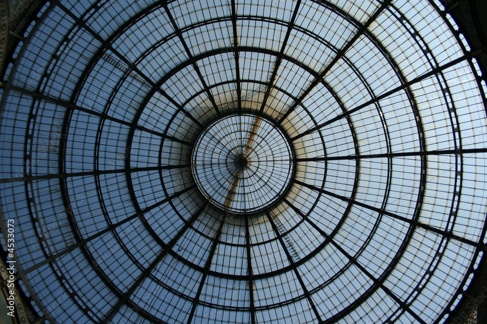 roof of Galleria Vittorio Emanuele II Milan