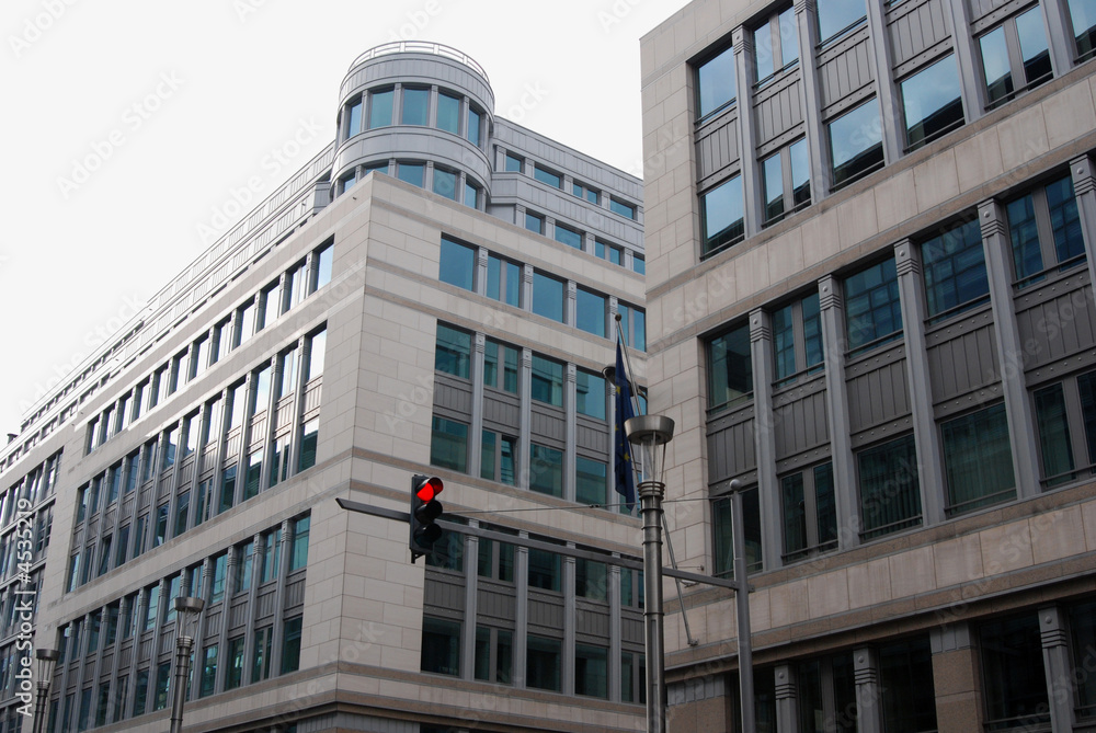 Obraz premium Modern architecture in Brussels